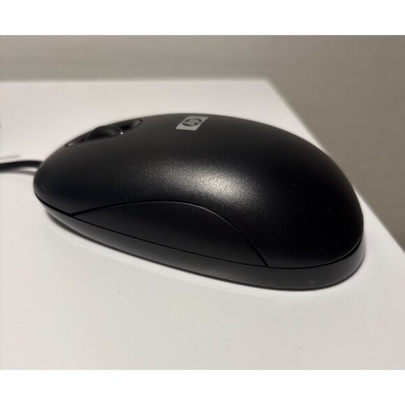HP Wired Optical Mouse MOBJKO Black 5188-6230 - Picture 2 of 4